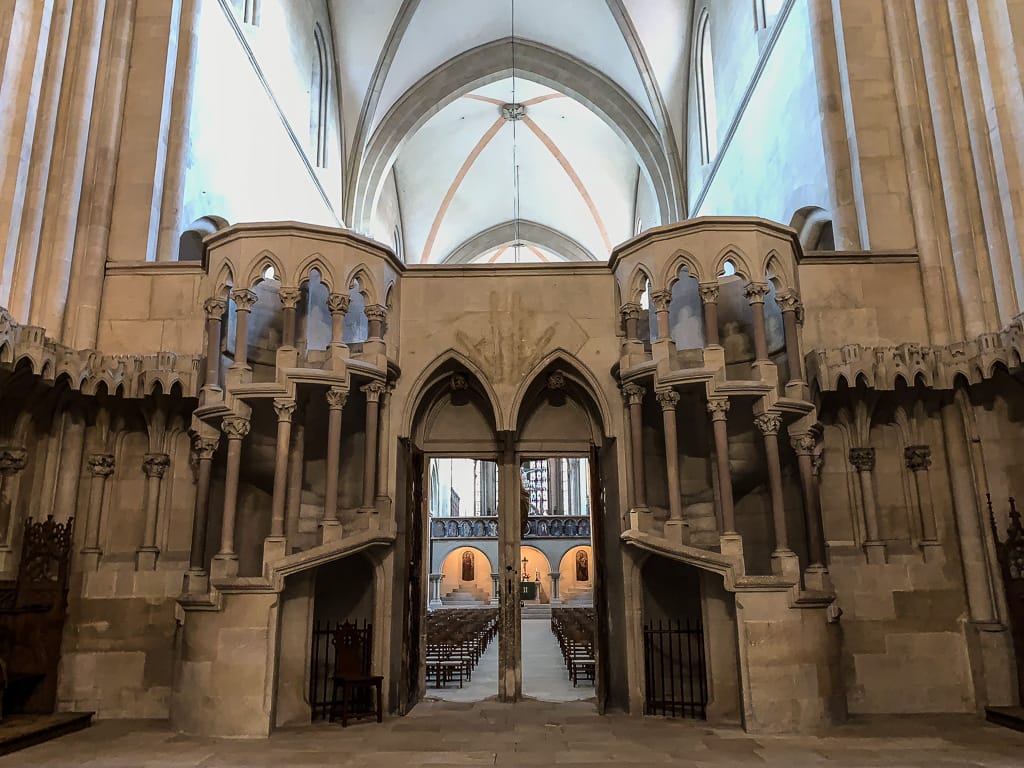 Kraft innerer Bilder - Chorschranke Naumburger Dom